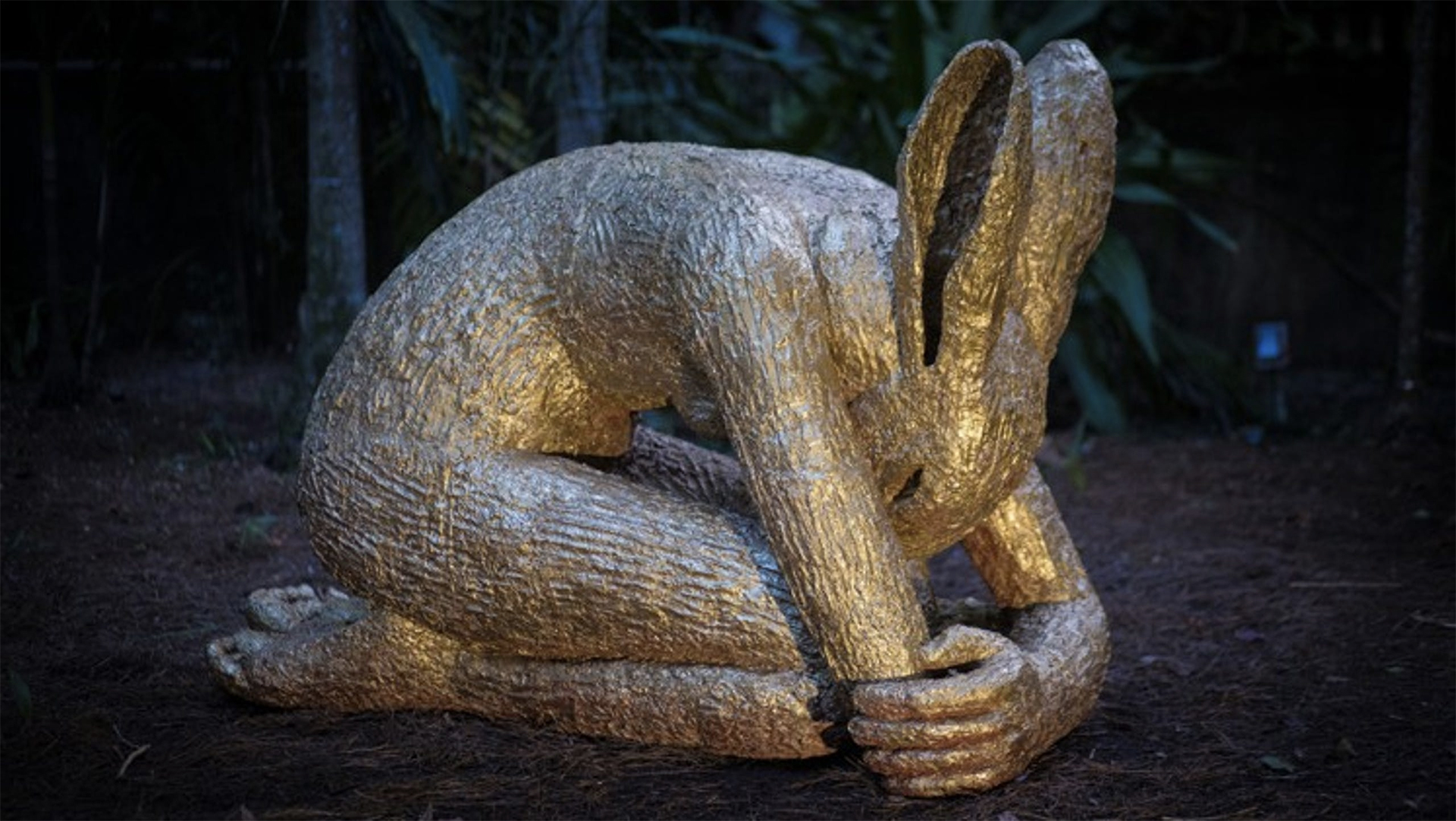 Sophie Ryder’s animal-human hybrid sculptures roam Ann Norton gardens